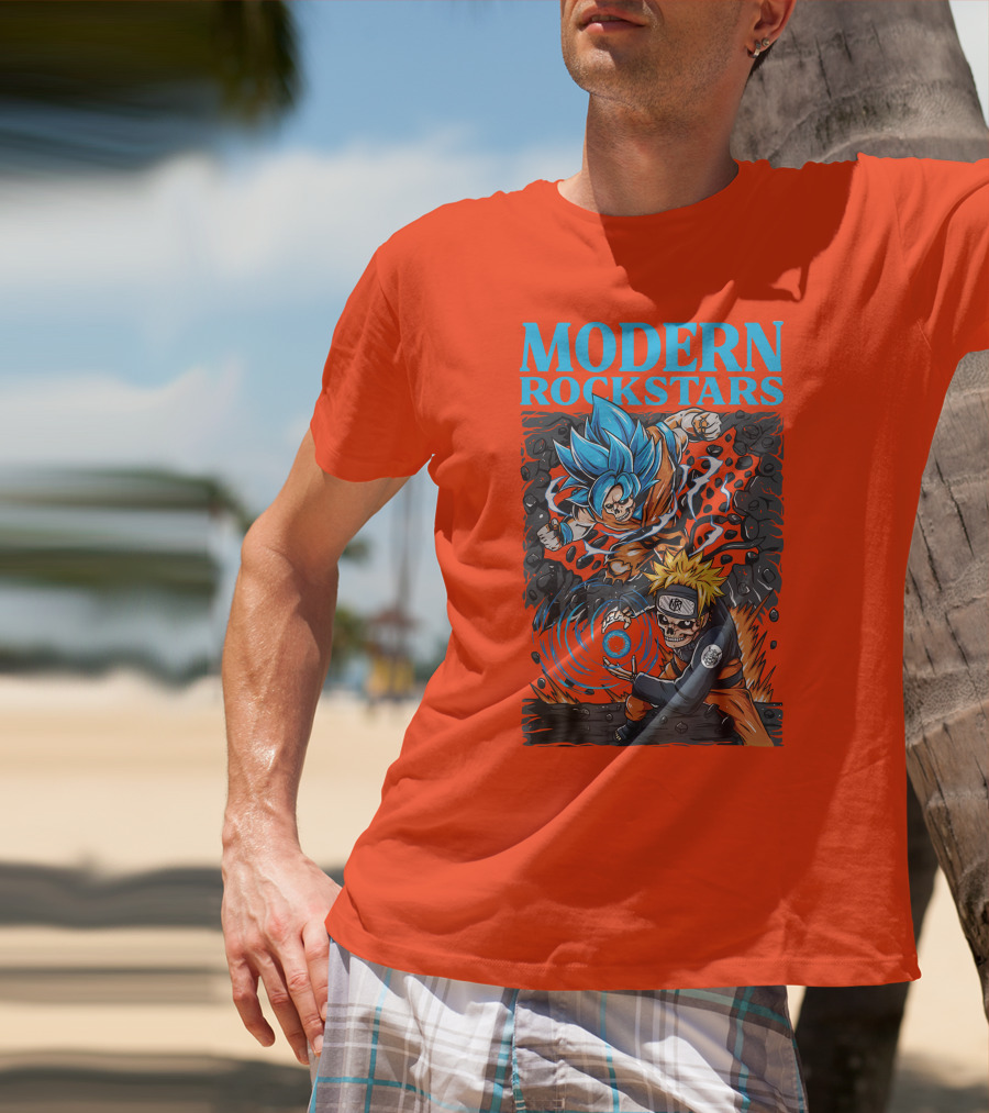 MODERN ROCKSTARS Anime Rockstars T-Shirt