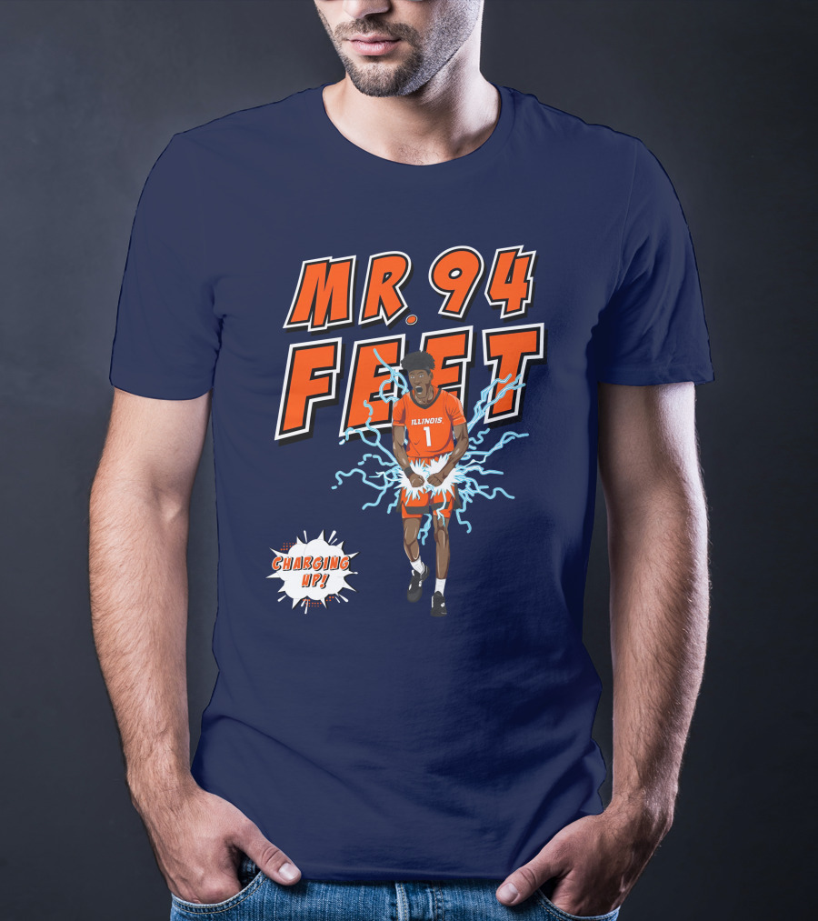 Illinois MR. 94 FEET Charging Up T-Shirt