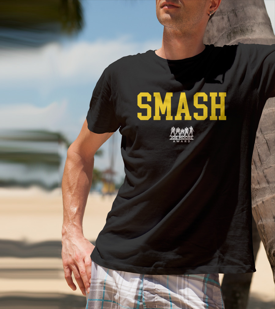 SMASH Joe Moore Award Football Team Recognition T-Shirt