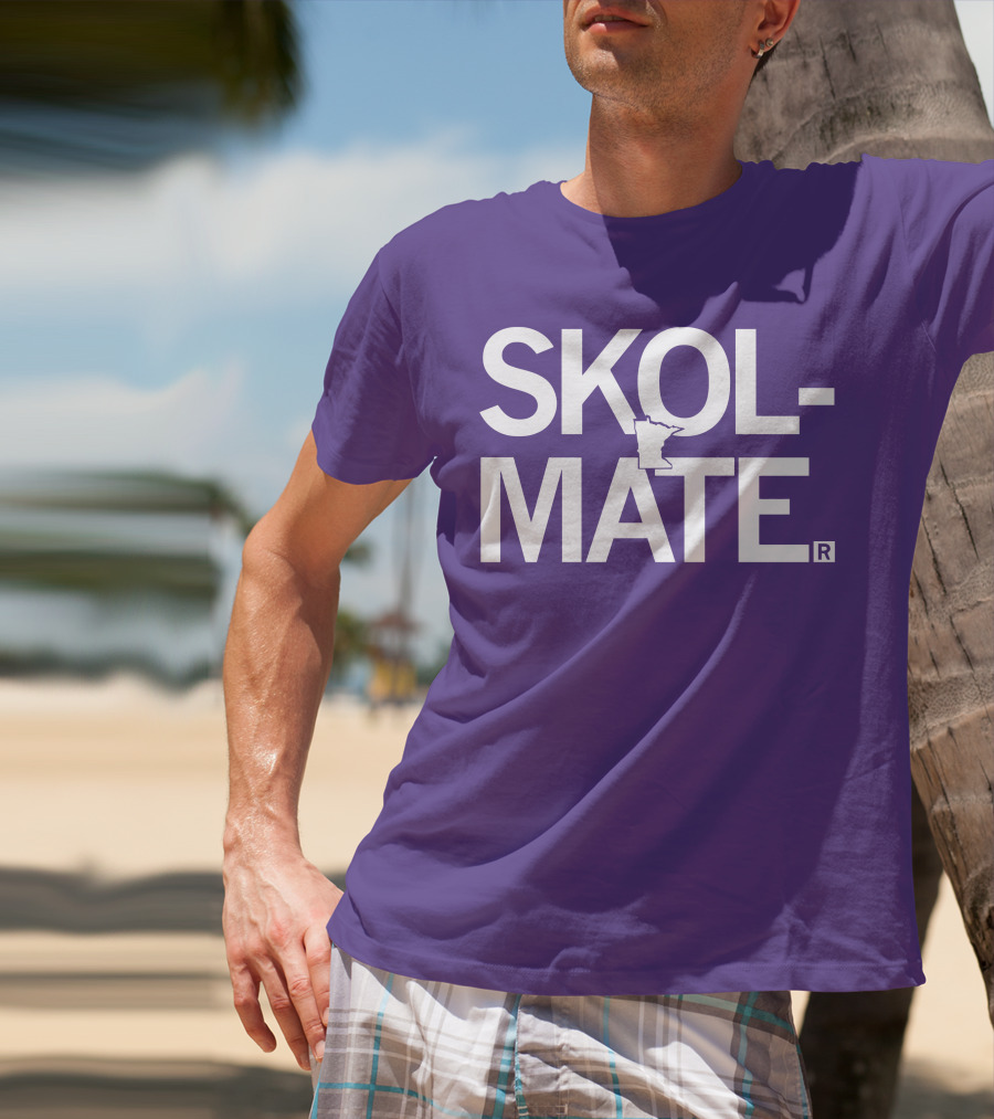 SKOL MATE Minnesota Vikings Fan T-Shirt