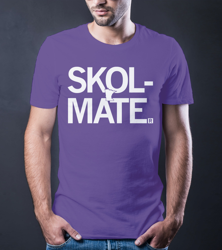 SKOL MATE Minnesota Vikings Fan T-Shirt