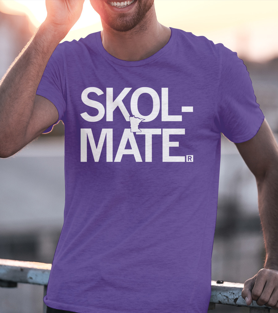 SKOL MATE Minnesota Vikings Fan T-Shirt