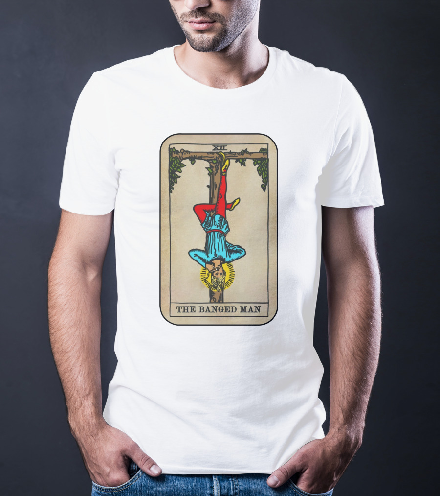 The Banged Man Tarot XII Hanged Style Concept T-Shirt