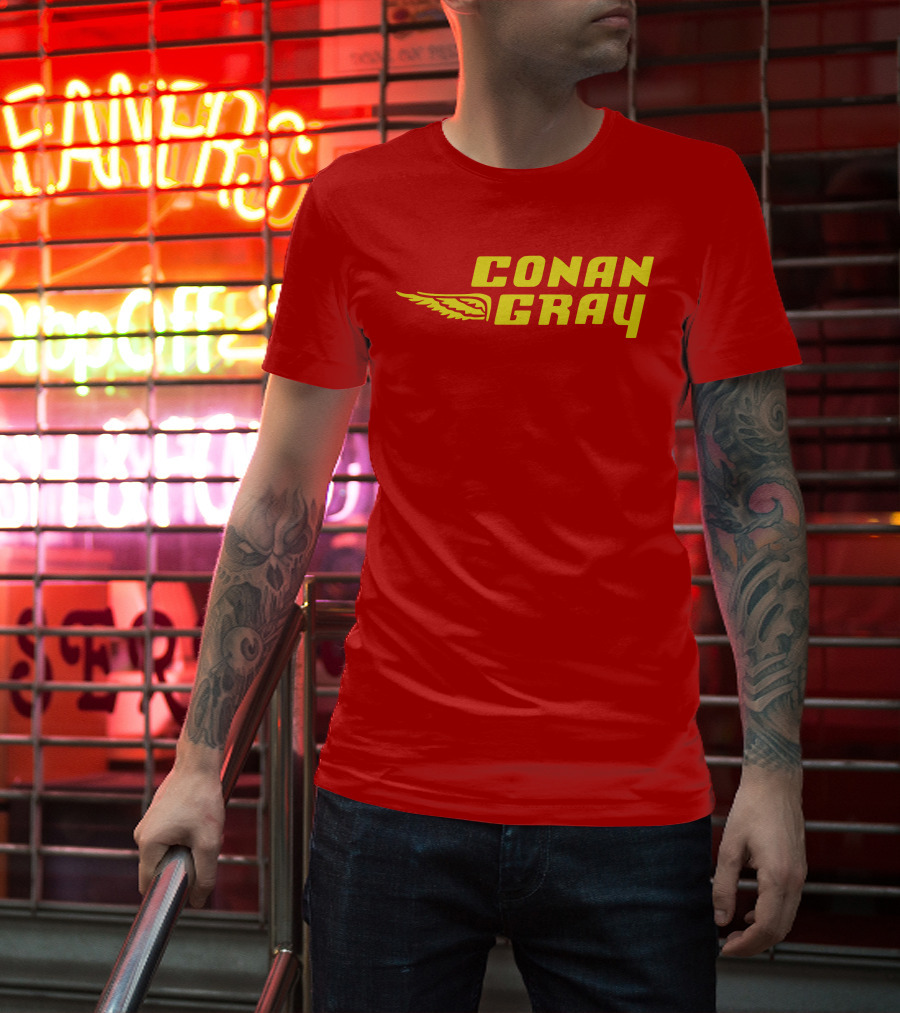 CONAN GRAY Conangray Merch Winged T-Shirt