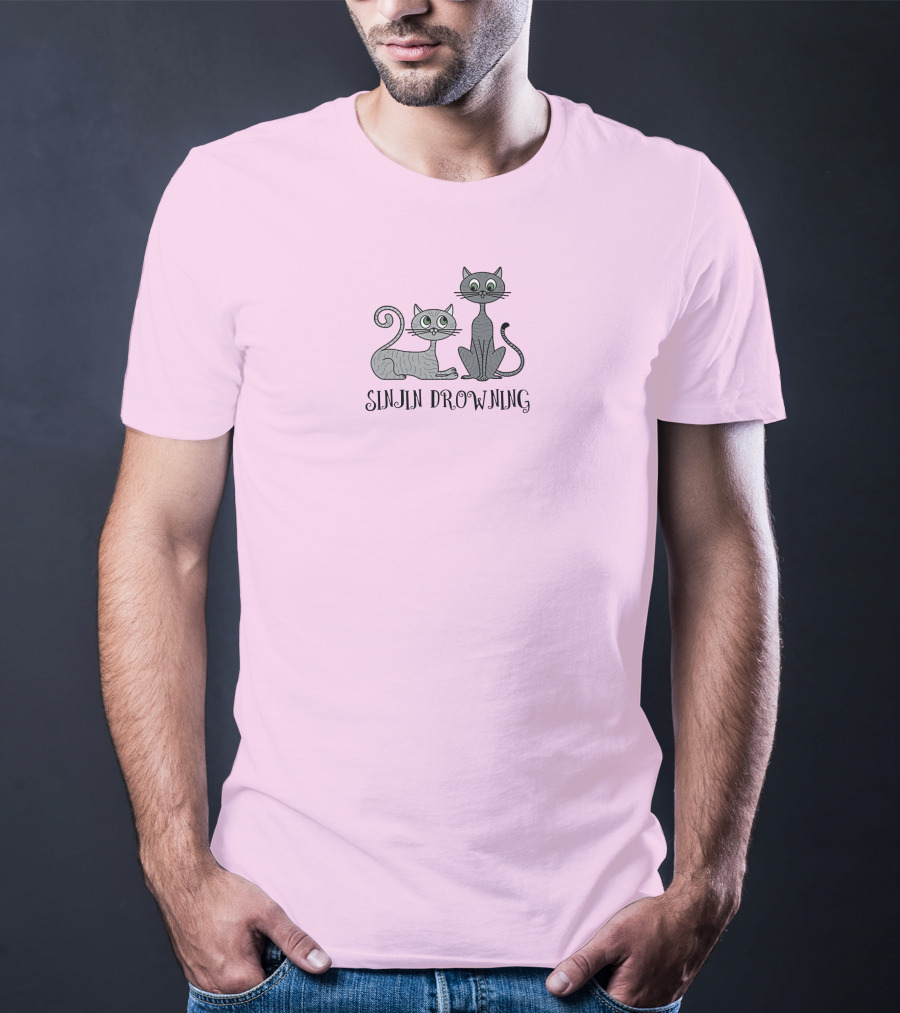 Sinjin Drowning Cats Beck And Jade T-Shirt
