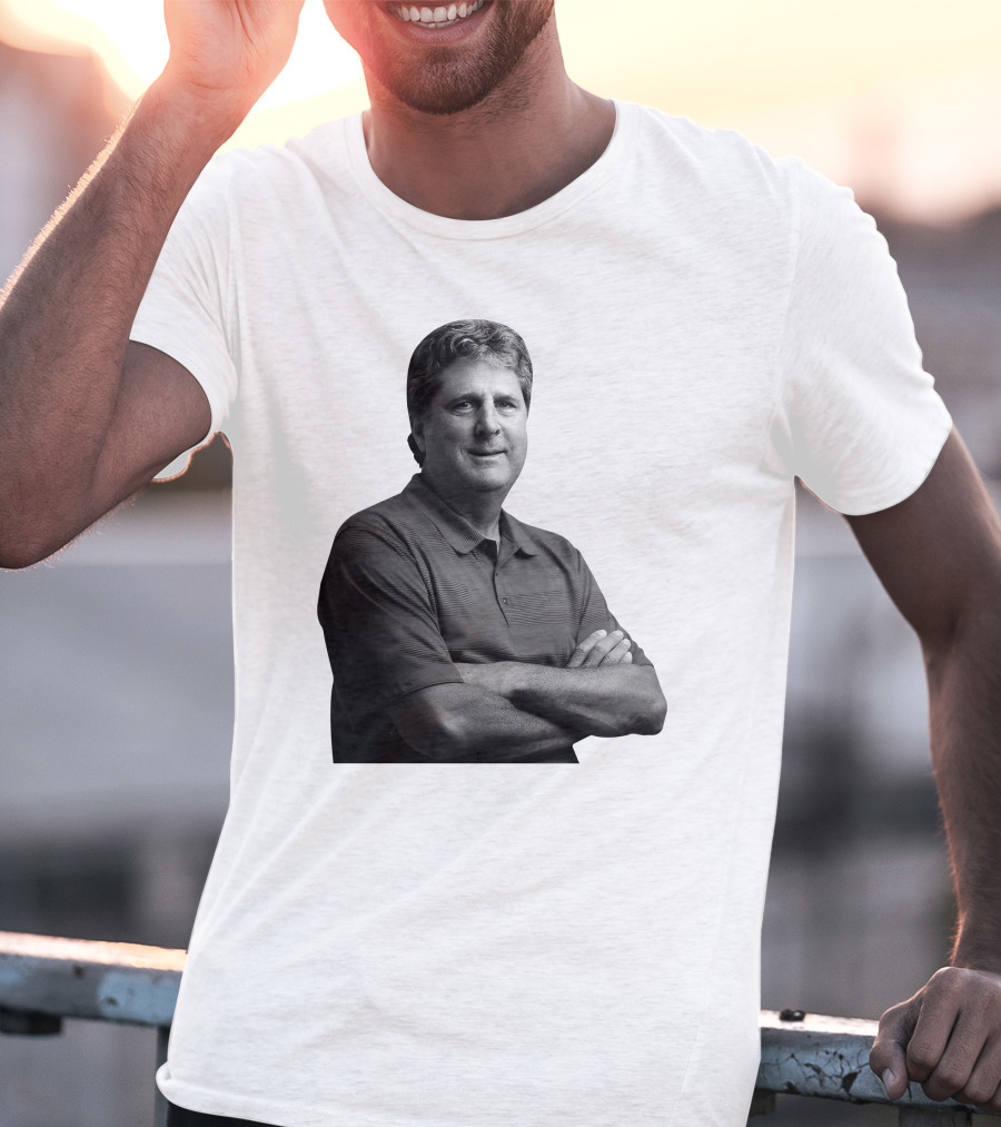 Eliah Drinkwitz Mike Leach Swing Your Sword Coach Recognition T-Shirt