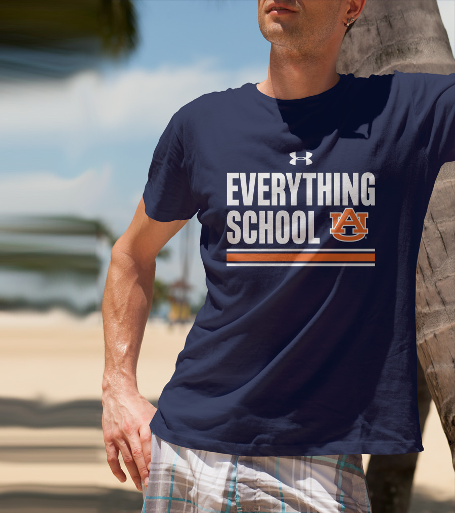 Auburn Football Everything School Under Armour AU T-Shirt