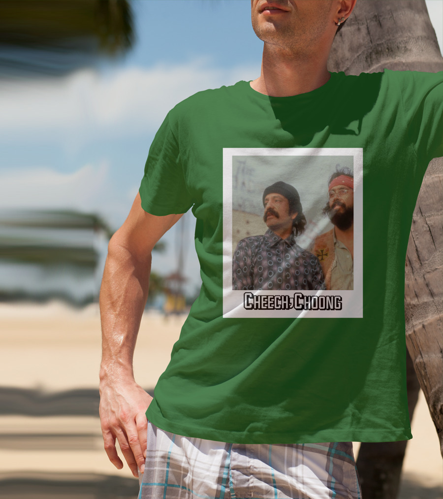 Cheech And Chong Retro Movie Duo Mikey Banker T-Shirt