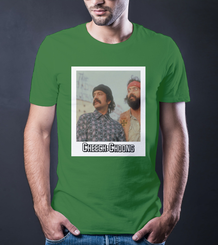 Cheech And Chong Retro Movie Duo Mikey Banker T-Shirt