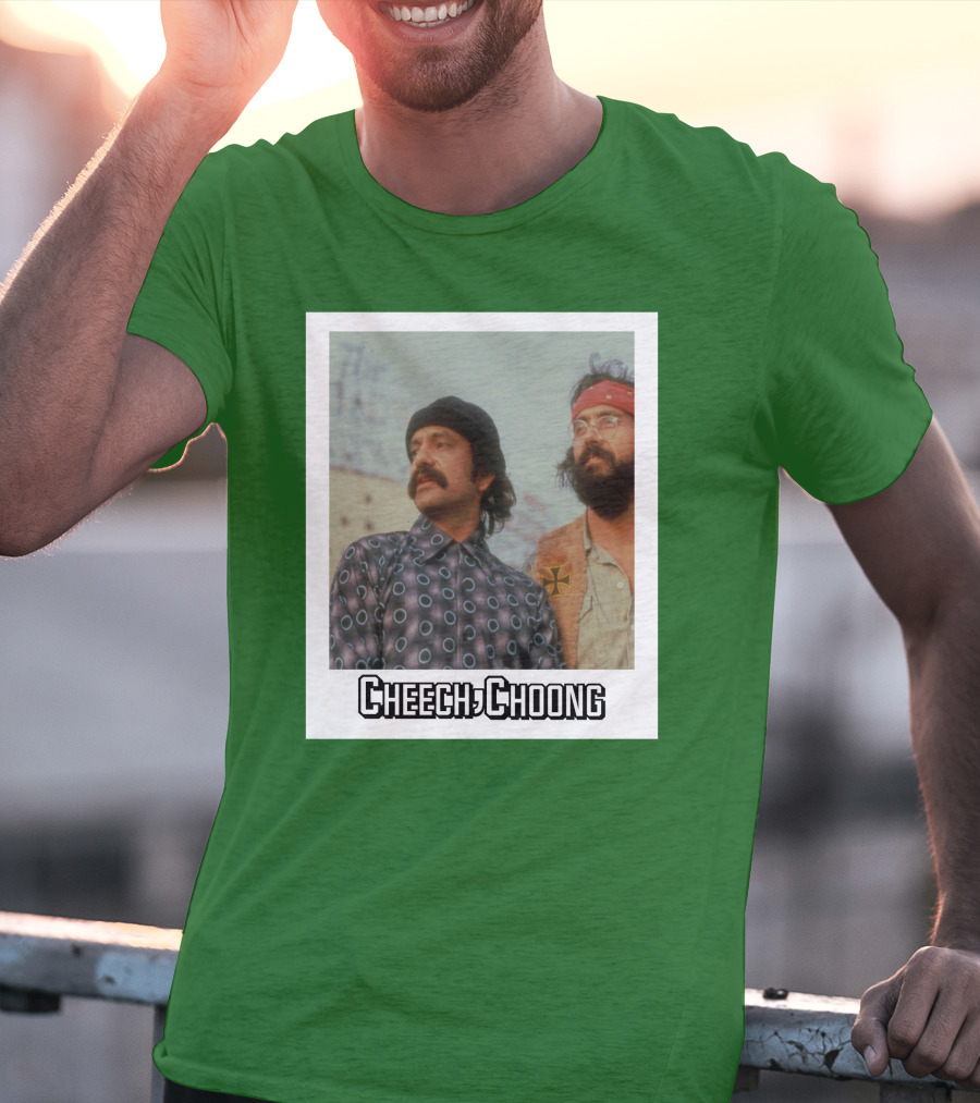 Cheech And Chong Retro Movie Duo Mikey Banker T-Shirt