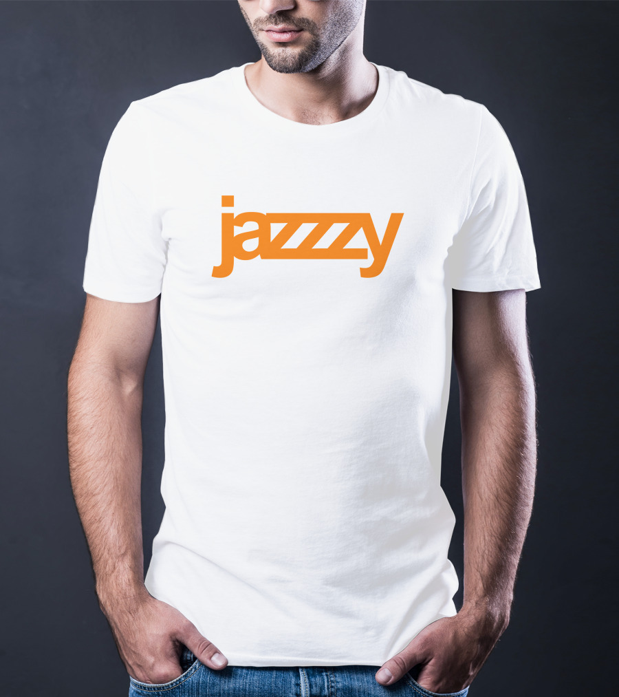 Tiktok Isakorean Jazzy Text T-Shirt
