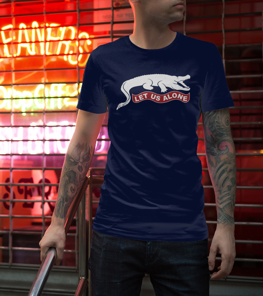 Crocodile Let Us Alone T-Shirt