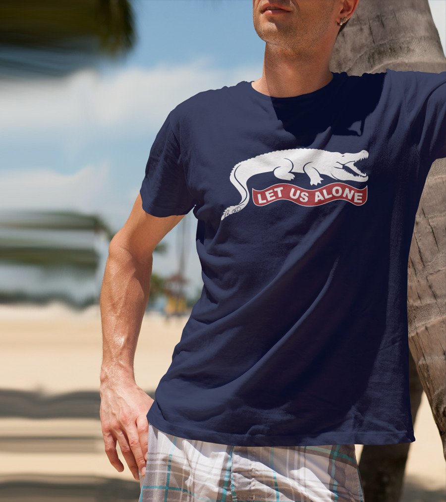 Crocodile Let Us Alone T-Shirt