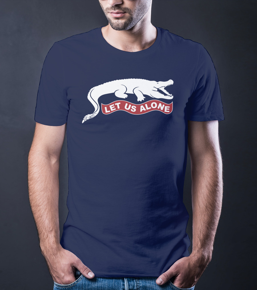 Crocodile Let Us Alone T-Shirt