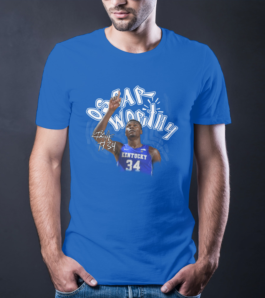Oscar Worthy Kentucky 34 Team H34 T-Shirt