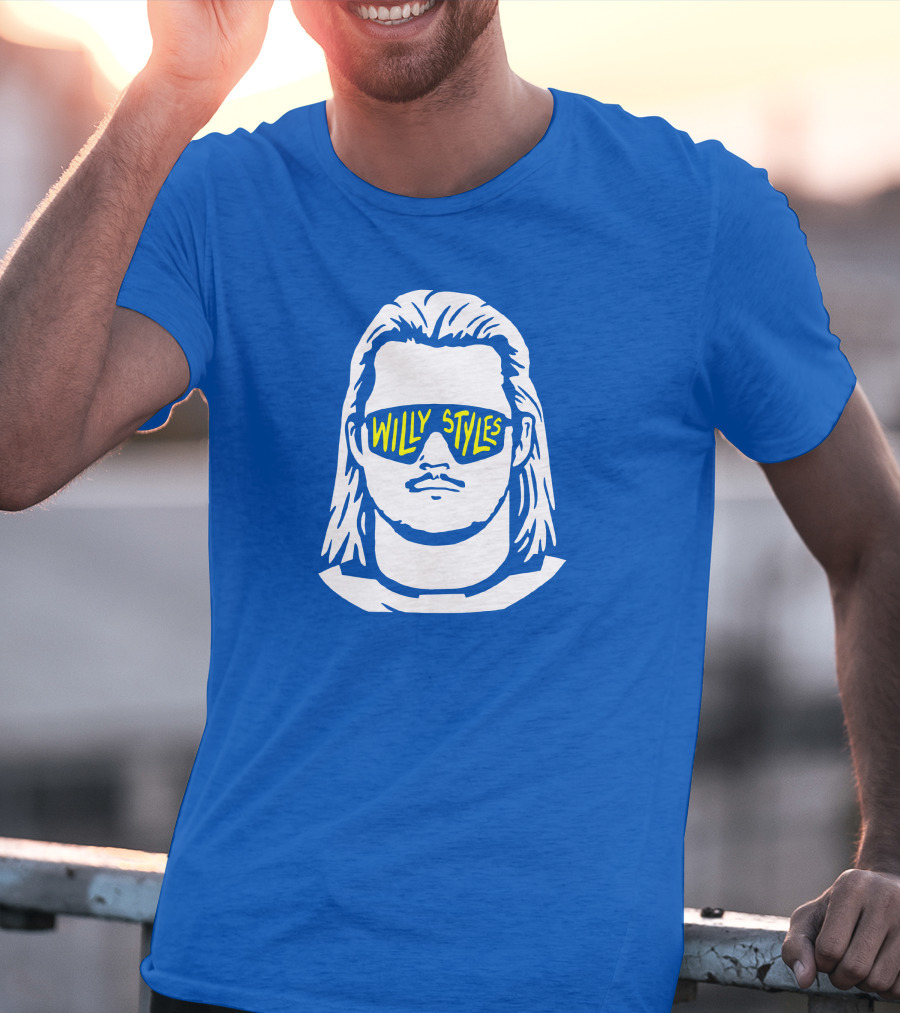Futuremrsmarner Willy Styles Retro Sunglasses T-Shirt