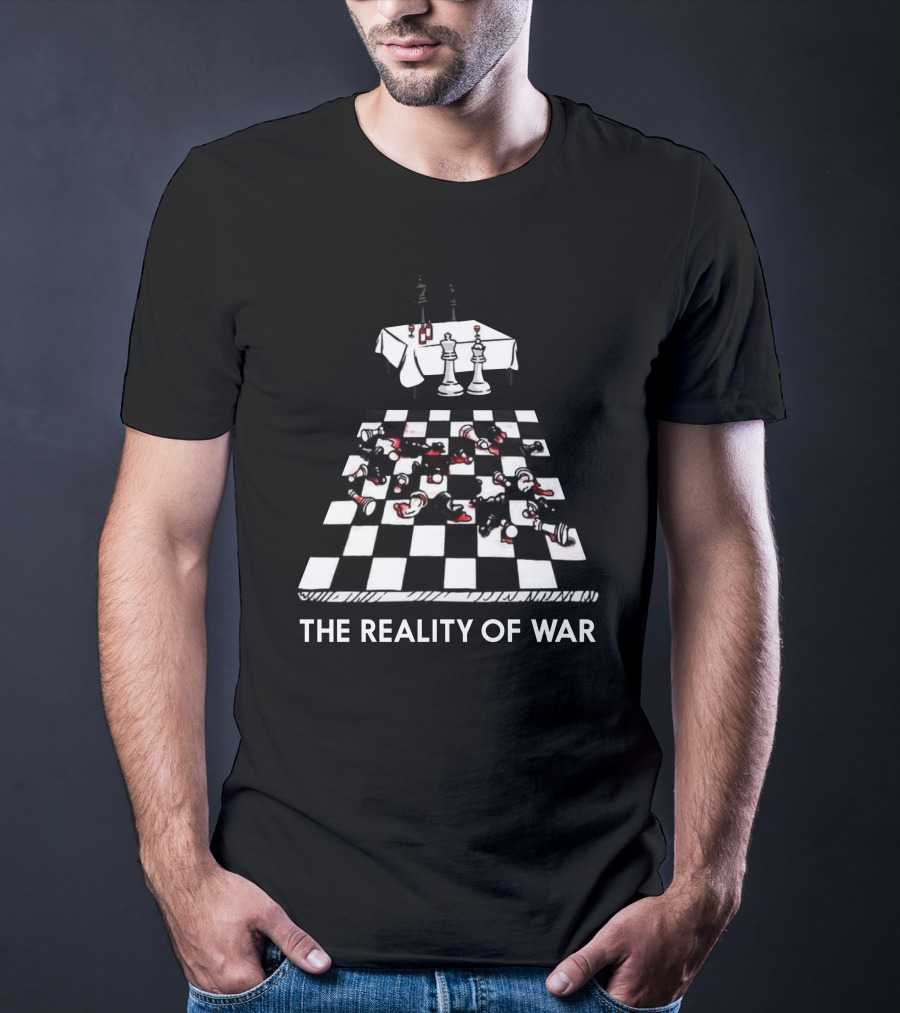 Luke Rudkowski Real Life Chess Wearechange The Reality Of War T-Shirt