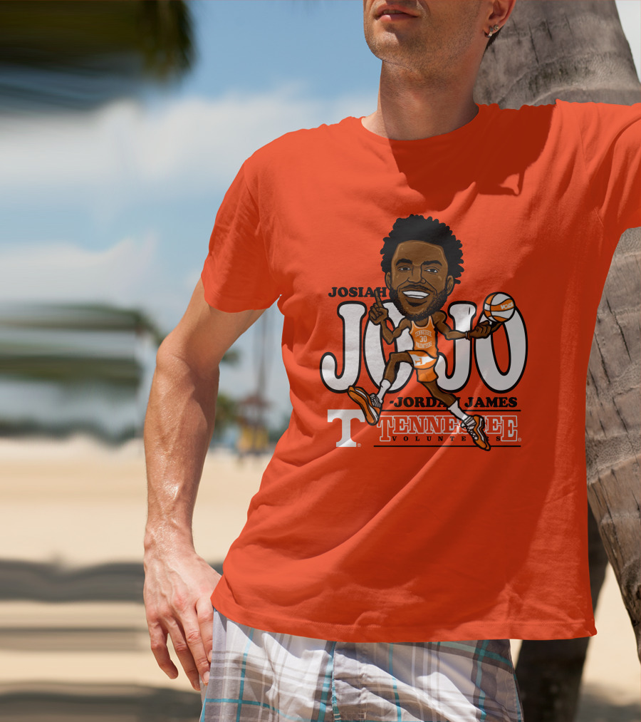 Josiah Jordan James JoJo Tennessee Volunteers Basketball T-Shirt