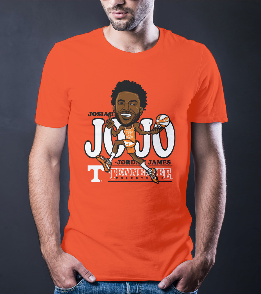 Josiah Jordan James JoJo Tennessee Volunteers Basketball T-Shirt
