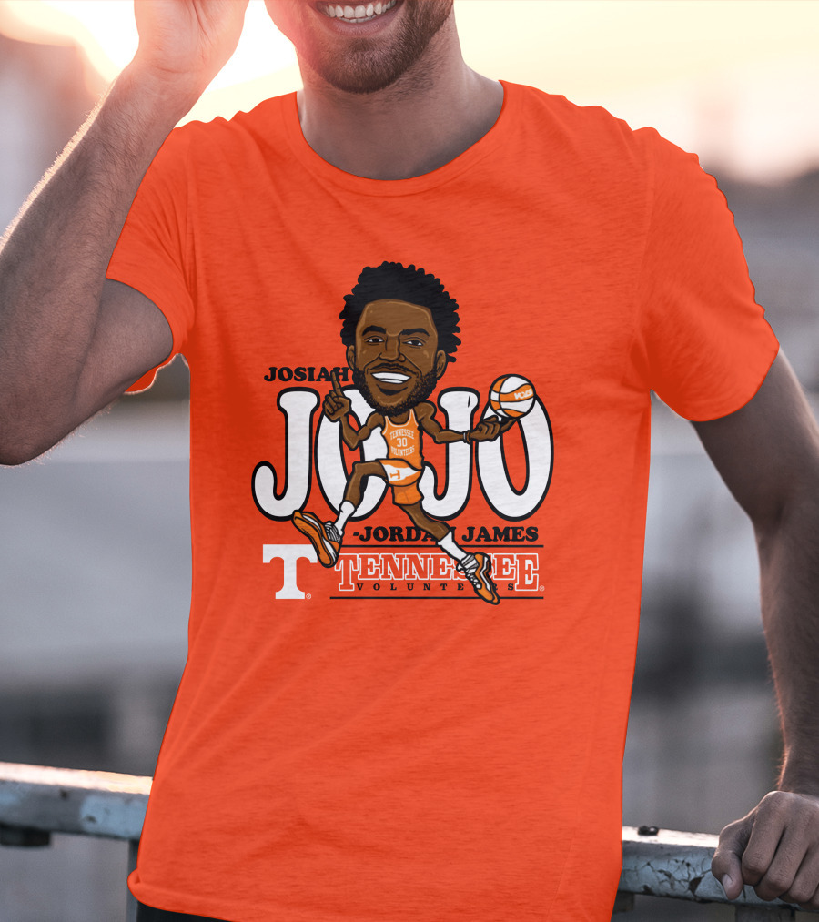 Josiah Jordan James JoJo Tennessee Volunteers Basketball T-Shirt