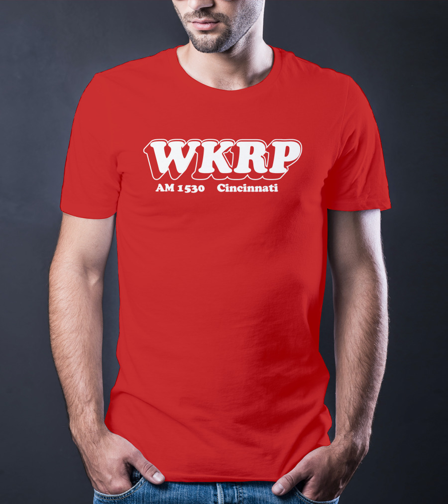 WKRP AM 1530 Cincinnati Super 70s Sports Radio T-Shirt