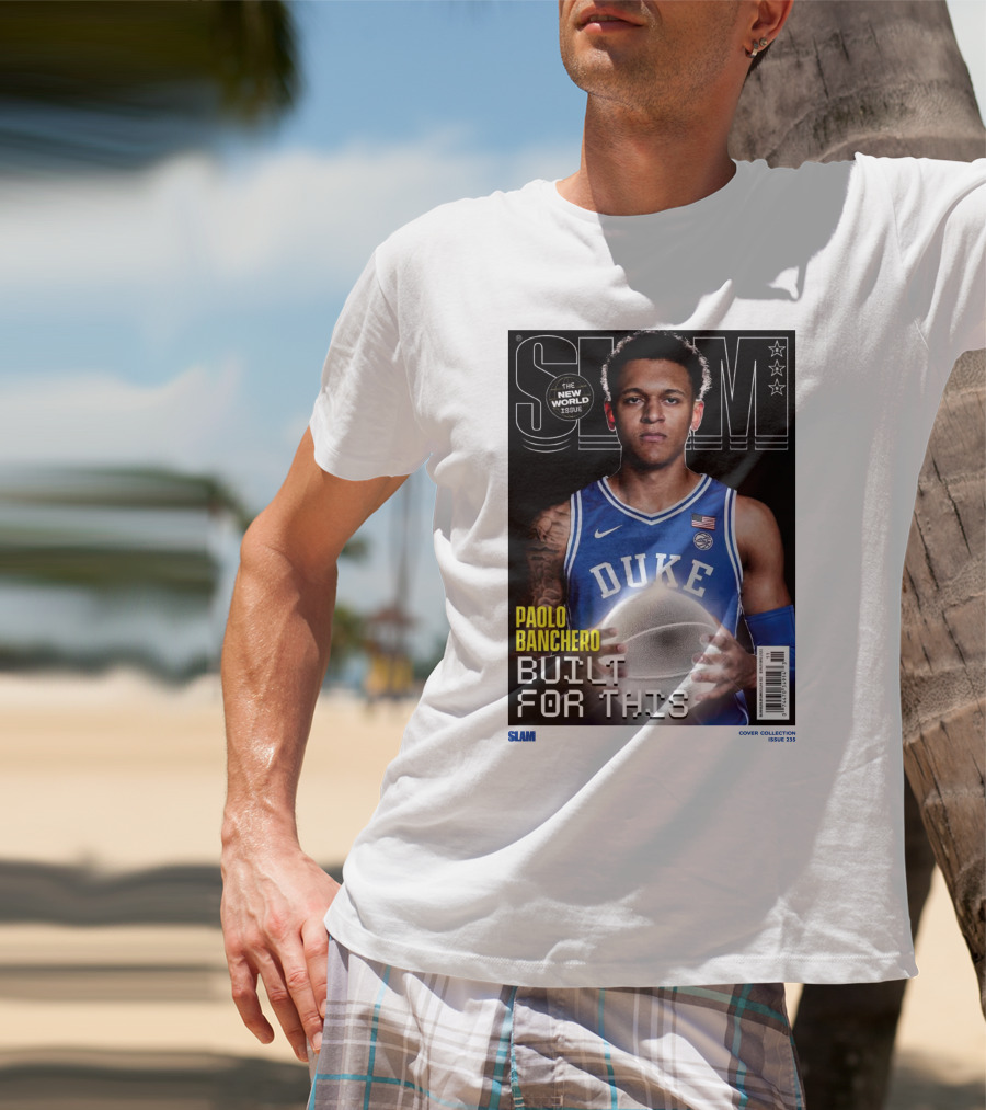 SLAM New World Issue Paolo Banchero Duke Built For This Issue 235 T-Shirt