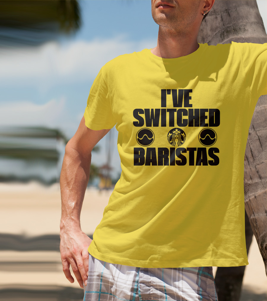 I've Switched Baristas Starbucks Pringles T-Shirt