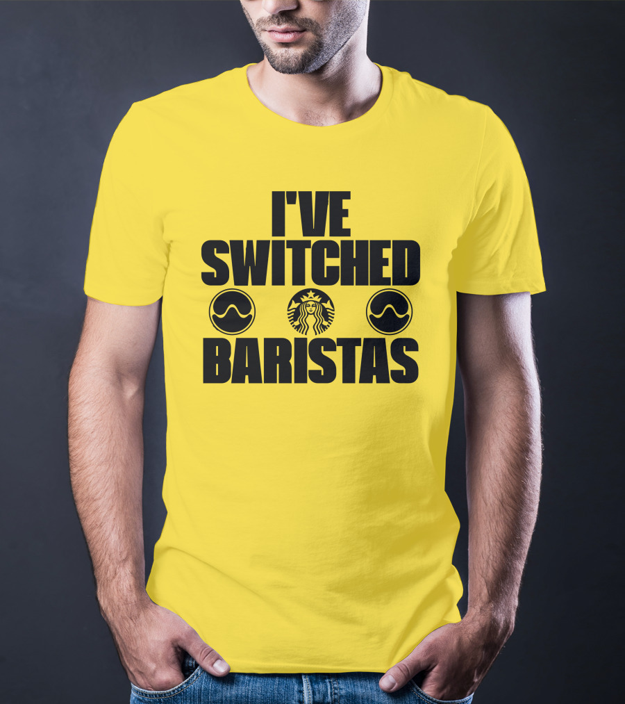 I've Switched Baristas Starbucks Pringles T-Shirt