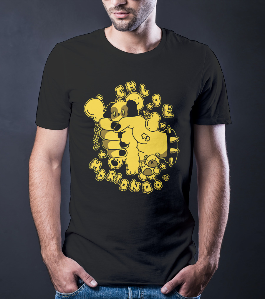 Chloe Moriondo Puppy Charm Bear And Stars T-Shirt