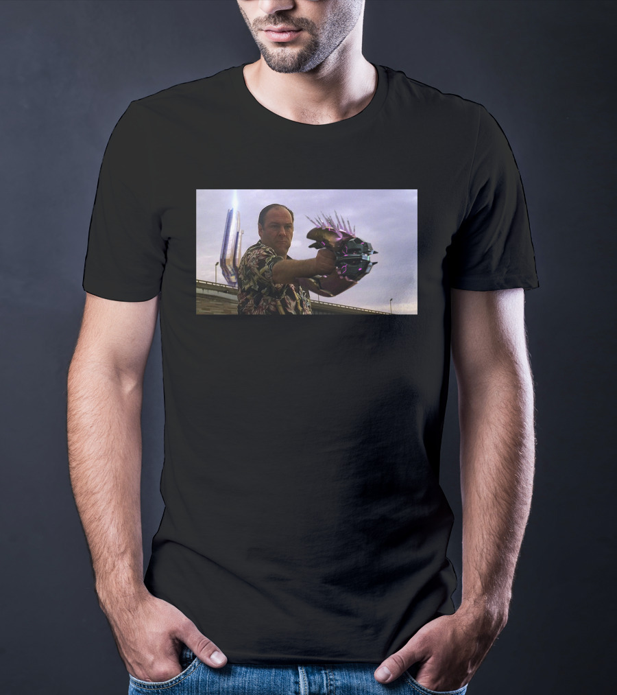 Tony Soprano Halo Needler Fusion T-Shirt