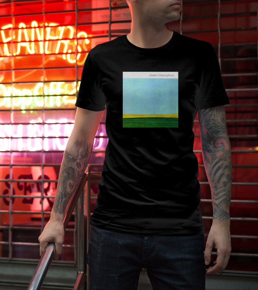 Numerogroup Duster Stratosphere Album Art Blue Sky Horizons T-Shirt