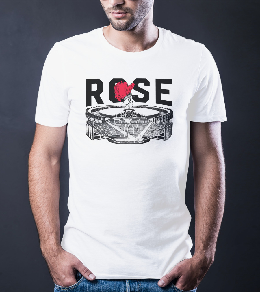 Bigknickenergy Rose Stadium Graphic Garden T-Shirt