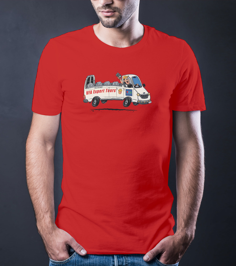 On Cinema VFA Expert Tours Van Adventures T-Shirt