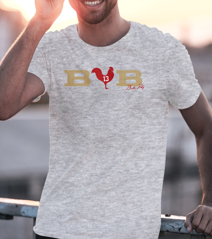 Bcb 13 Brock Purdy Rooster T-Shirt