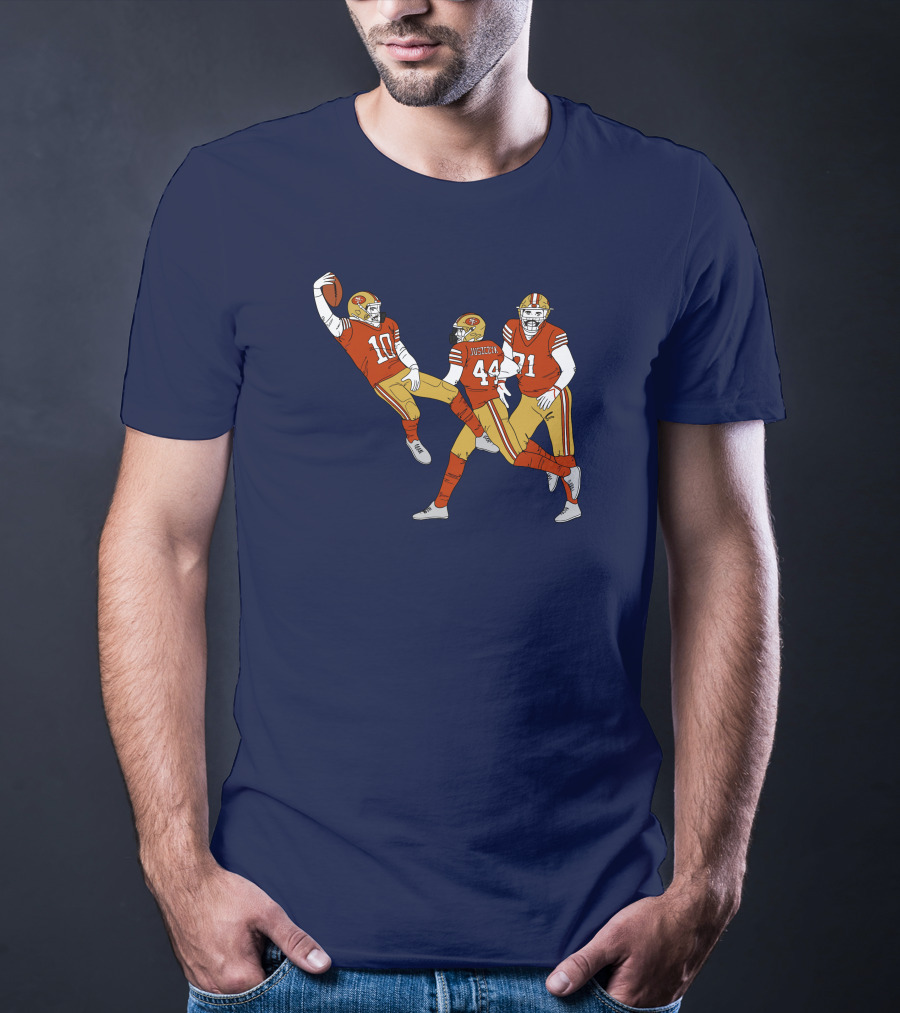 San Francisco Football Trio Marshawn Jimmy 49ers Team T-Shirt