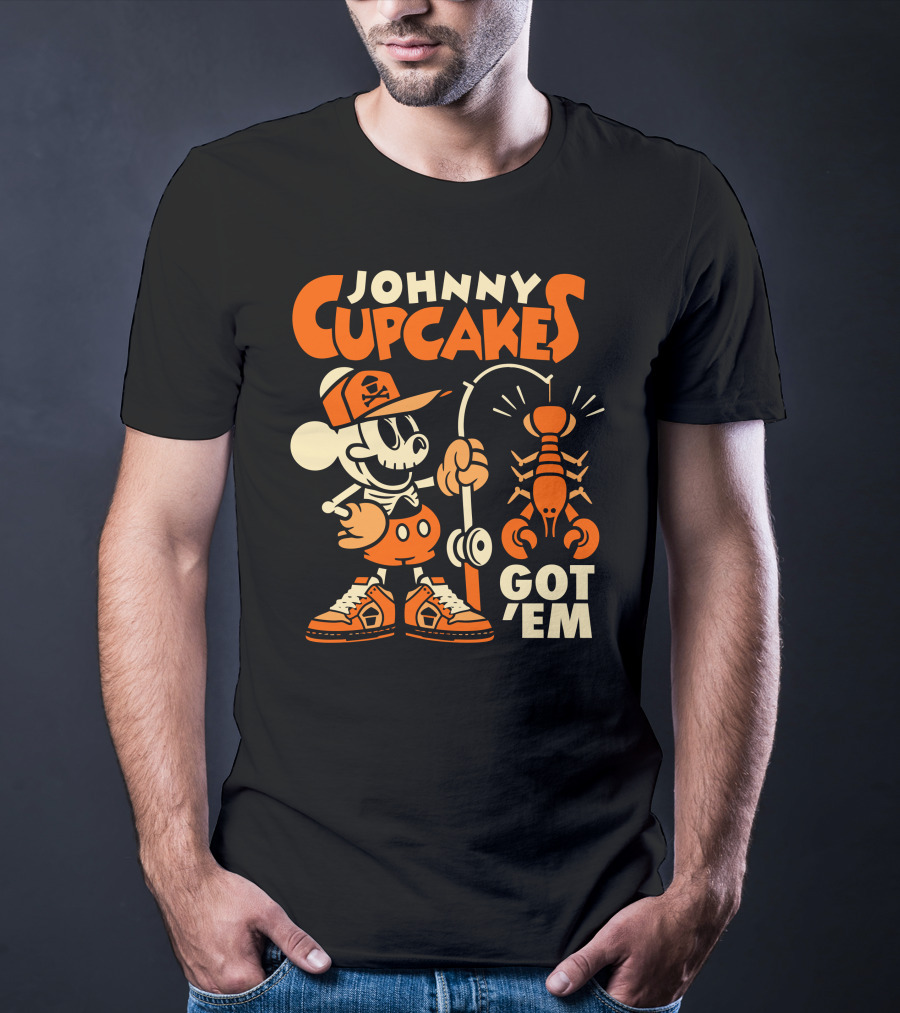 Johnny Cupcakes Crustacean Cupkicks Got 'Em T-Shirt