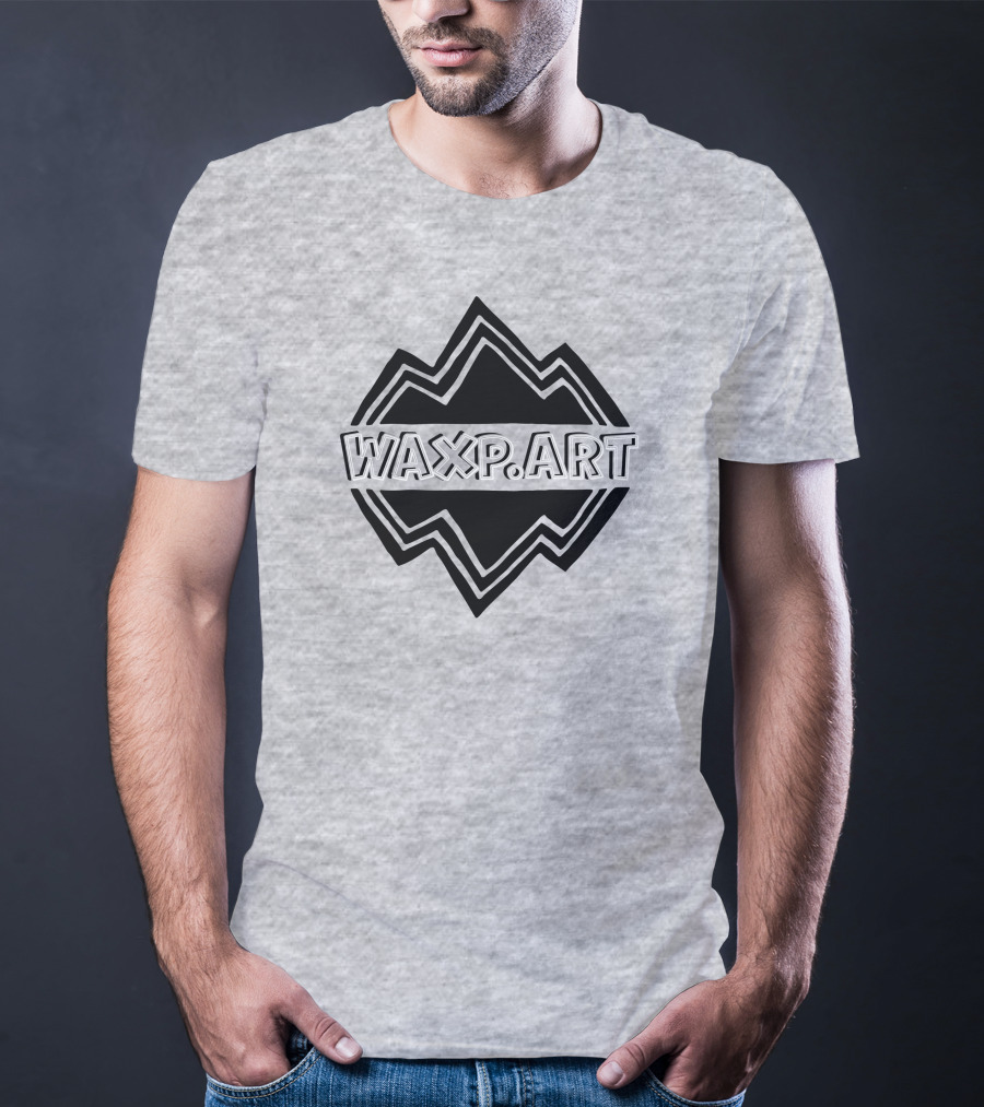 WAXP.ART Bold Geometric Emblem T-Shirt