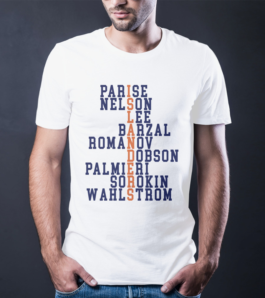Parise Nelson Lee Barzal Romanov Dobson Palmieri Sorokin Wahlstrom Islanders T-Shirt