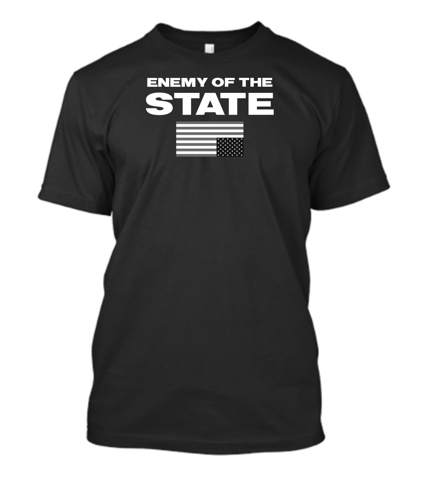 Enemy Of The State Upside Down Flag Marjorie Taylor Greene T-Shirt