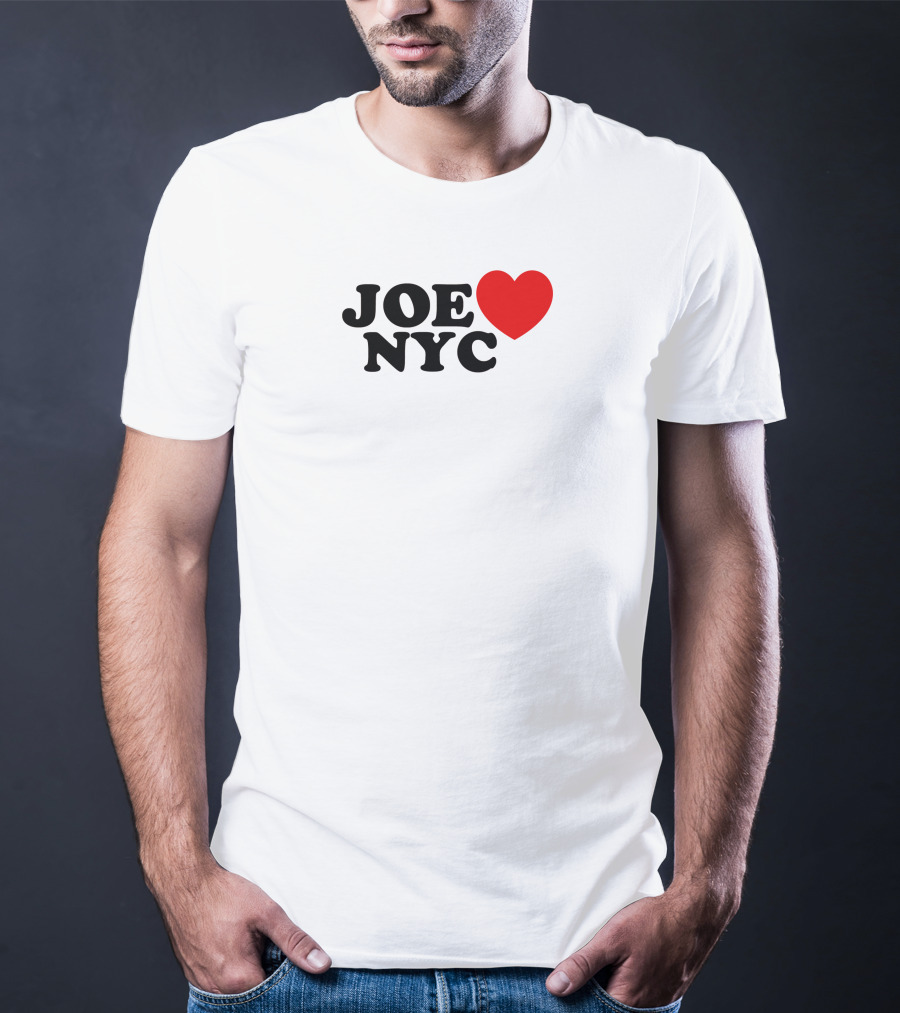 Joe Heart NYC Red Love T-Shirt