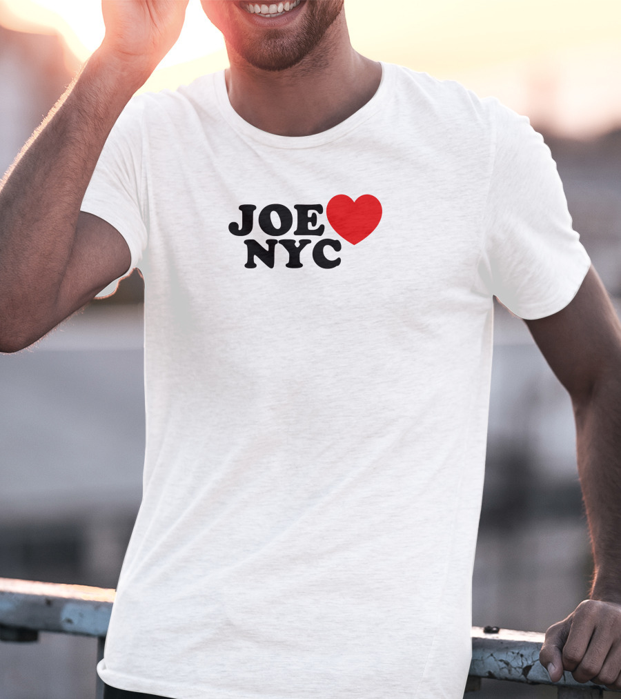 Joe Heart NYC Red Love T-Shirt