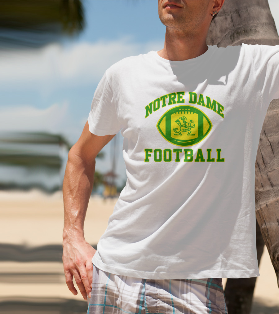 Notre Dame Football Coach Marcus Freeman Iconic Game Day Wear T-Shirt