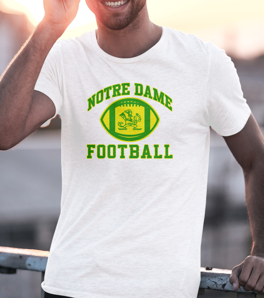 Notre Dame Football Coach Marcus Freeman Iconic Game Day Wear T-Shirt