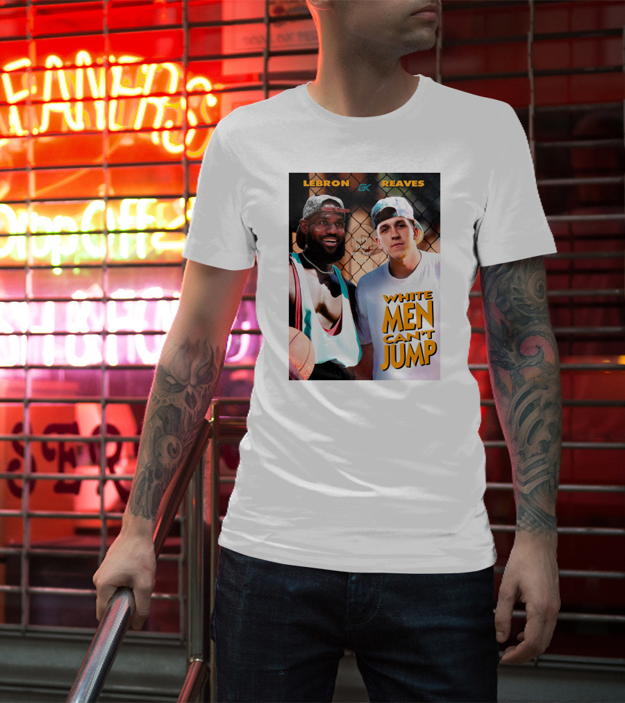Lebron Reaves White Men Can't Jump Basketball Movie T-Shirt