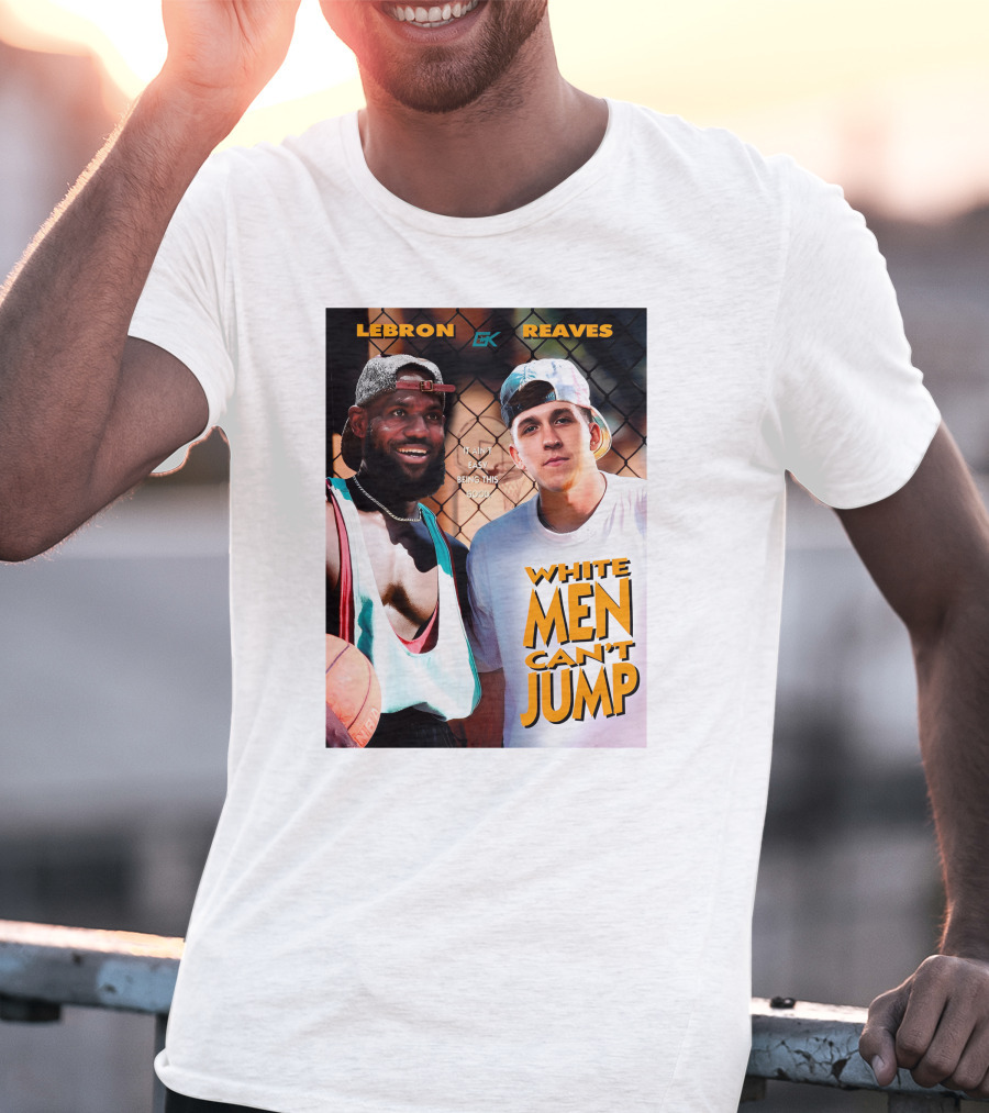 Lebron Reaves White Men Can't Jump Basketball Movie T-Shirt