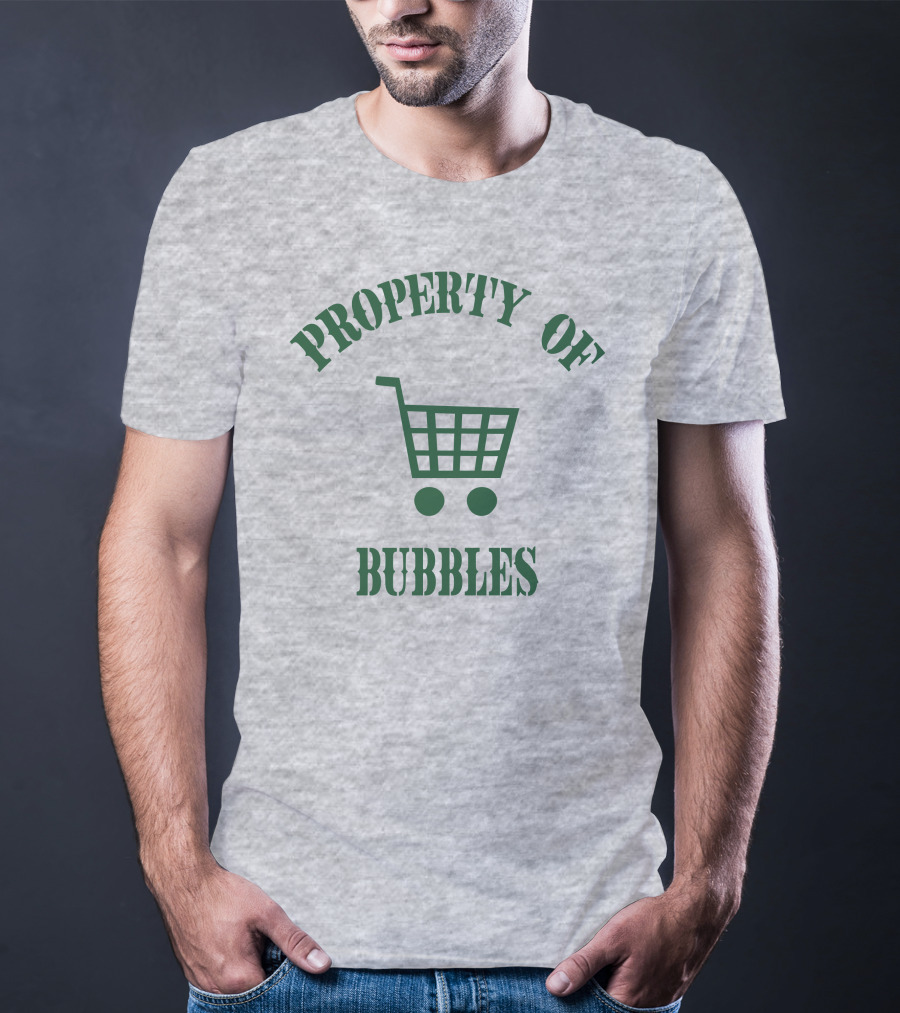 Property Of Bubbles Ziggy Sobotka Shopping Cart T-Shirt