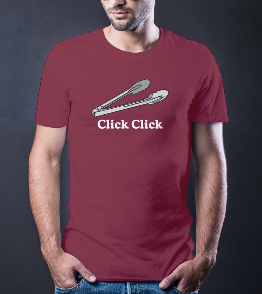 Middleclassfancy Click Click Tongs T-Shirt