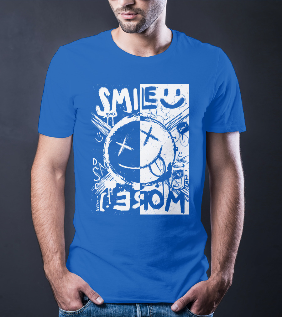 Dream Merch Smile More Smile Drink Lime T-Shirt