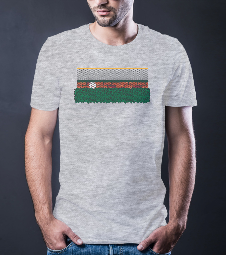 Obvious Basket Ball Fence Court T-Shirt