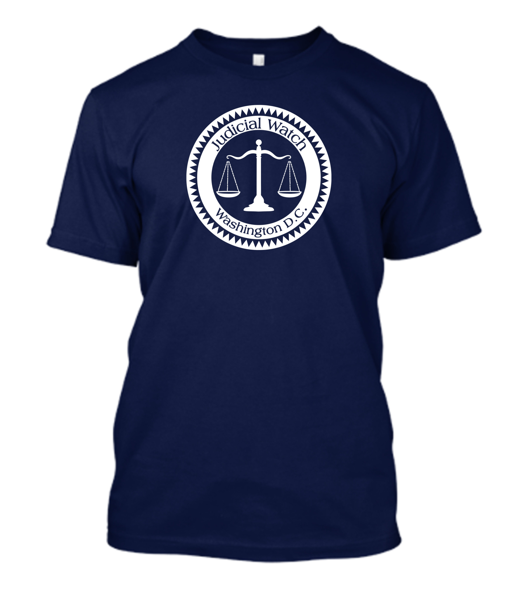 Judicial Watch Washington D.C. Scales Of Justice Seal T-Shirt